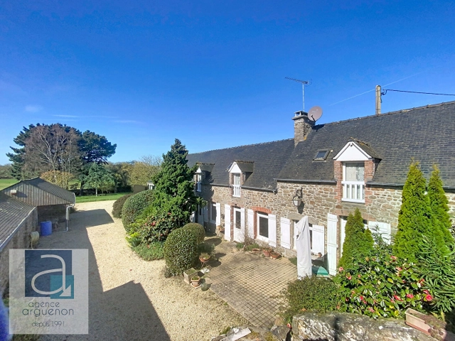 
SOLE AGENCY : SAINT MALO - SAINT COULOMB: Magnificent Stone Longère with separate Guest Accommodation in a Fantastic and Privileged Location Just a Stones Throw from the Sea.
 for sale for 998,400&euro; in Ille et Villaine, Brittany