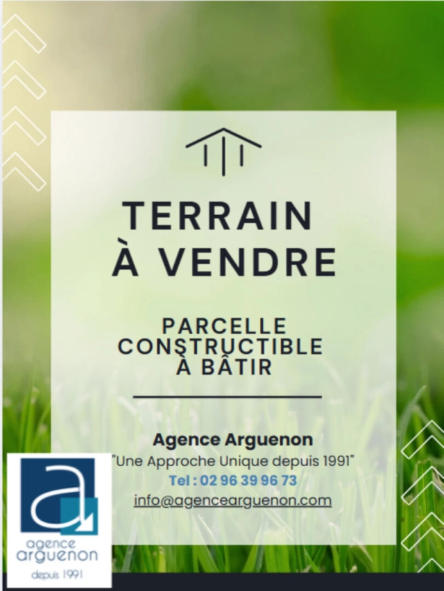 
SAINT-ALBAN Building plot between Lamballe and the beaches
 for sale for 112,875&euro; in Côtes-d'Armor, Brittany