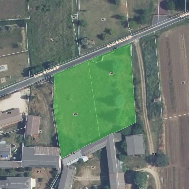 
TERRAIN A BATIR
 for sale for 57,200&euro; in Vienne, Poitou-Charentes