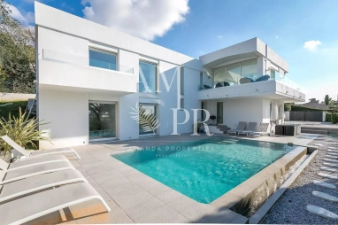4 Bedroom(s) - 0 m² land for sale in Alpes-Maritimes, Provence-Alpes-Côte-d'Azur, France - FrenchPropertyPortal.com On the heights of Cannes, this 265m² villa with sea view for sale for 2,099,000€ in Alpes-Maritimes, Provence-Alpes-Côte-d'Azur