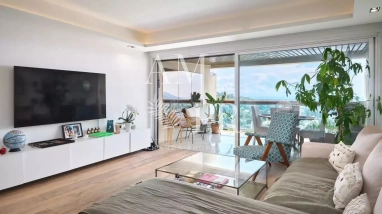 TOP FLOOR: 80 M2 PANORAMIC SEA VIEW BAY OF CANNES - SWIMMING POOL + CARETAKER for sale for 699,000&euro; in Alpes-Maritimes, Provence-Alpes-Côte-d'Azur