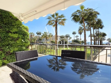 Cannes Croisette - 3-room flat, 127m² - Sea and park views for sale for 3,600,000&euro; in Alpes-Maritimes, Provence-Alpes-Côte-d'Azur