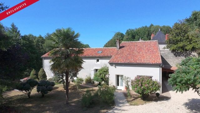 
Old stone house of 276 sqm - Heart of Civray
 for sale for 395,000&euro; in Vienne, Poitou-Charentes