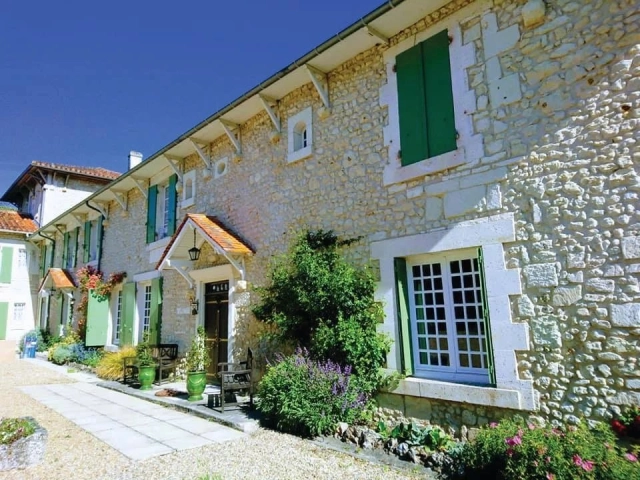 Grand manor house estate with guest houses, swimming pool and fabulous views for sale for 899,975&euro; in Charente, Poitou-Charentes