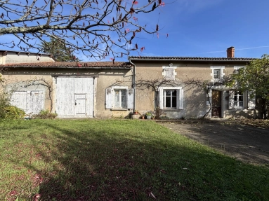 2 Bedroom(s) - 1 Bathroom(s) - 1,651m² land for sale in Charente, Poitou-Charentes, France - FrenchPropertyPortal.com Character home with a large barn/garage and over 1600m2 of attached land for sale for 74,800€ in Charente, Poitou-Charentes