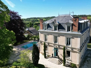6 Bedroom(s) - 3 Bathroom(s) - 3,333m² land for sale in Haute-Vienne, Limousin, France - FrenchPropertyPortal.com Stunning bourgeoise house in bustling town for sale for 895,000€ in Haute-Vienne, Limousin