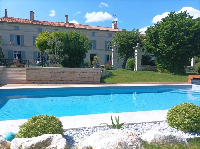 Charming property with guest house, barn, and swimming pool – Strong potential! for sale for 609,500&euro; in Charente, Poitou-Charentes