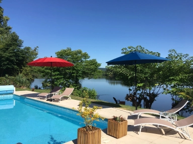 6 Bedroom(s) - 4 Bathroom(s) - 11,280m² land for sale in Lot-et-Garonne, Aquitaine, France - FrenchPropertyPortal.com Riverside Estate with Gites on the River Lot in the Non Flood zone for sale for 1,150,000€ in Lot-et-Garonne, Aquitaine