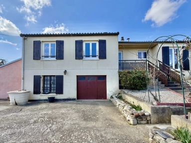 Single-level 3-bedroom home with garage, workshop and countryside views for sale for 250,000&euro; in Aude, Languedoc-Roussillon