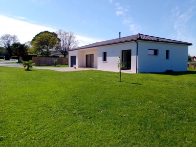 3 Bedroom(s) - 1,500m² land for sale in Charente-Maritime, Poitou-Charentes, France - FrenchPropertyPortal.com Single-storey house completed in 2022 near Jonzac for sale for 283,550€ in Charente-Maritime, Poitou-Charentes