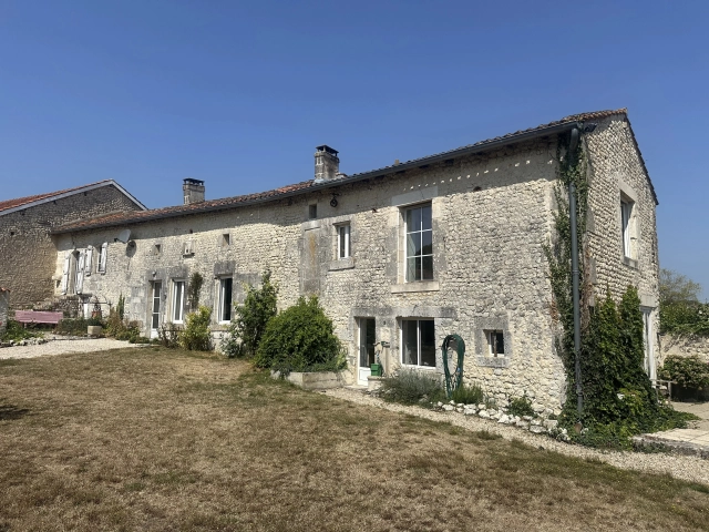 3 Bedroom(s) - 3 Bathroom(s) - 2,700m² land for sale in Charente, Poitou-Charentes, France - FrenchPropertyPortal.com Charming 3 Bed/3 bath Stone Village Property for sale for 220,000€ in Charente, Poitou-Charentes
