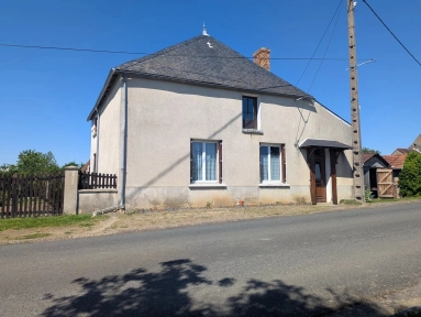 Delightful 3 bedroom cottage in the Indre for sale for 80,300&euro; in Indre, Centre
