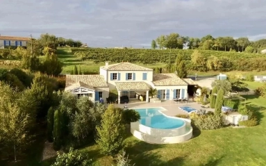 Stunning 7/8 bed home with fabulous view and infinity pool! for sale for 695,000&euro; in Charente-Maritime, Poitou-Charentes