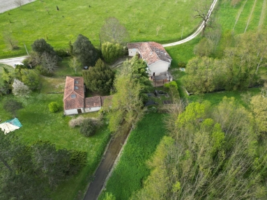 Stunning location for this renovated Mill plus Cottage for sale for 689,000&euro; in Charente, Poitou-Charentes