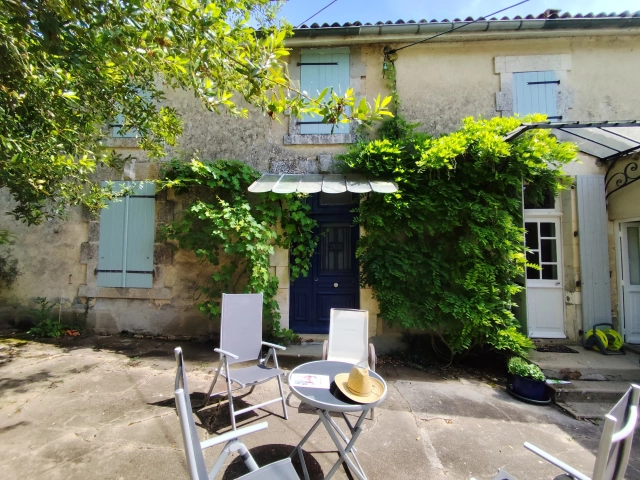4 Bedroom(s) - 2 Bathroom(s) - 4,255m² land for sale in Charente, Poitou-Charentes, France - FrenchPropertyPortal.com Elegant Belle Époque 4 Bedroom Village House with Garden, Barns & Exceptional Potential for sale for 199,800€ in Charente, Poitou-Charentes