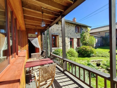 Charming Property with Two Homes and Outbuildings in the Heart of the Périgord Limousin Park for sale for 371,000&euro; in Haute-Vienne, Limousin