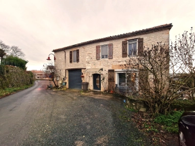 Village stone house with Pyrenees views – a project worth the effort for sale for 192,600&euro; in Lot-et-Garonne, Aquitaine