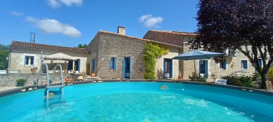 Spacious Single-Level Stone Home Near Ruffec for sale for 299,000&euro; in Charente, Poitou-Charentes