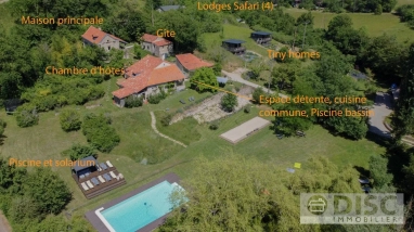 13 Bedroom(s) - 28,000m² land for sale in Tarn-et-Garonne, Midi-Pyrénées, France - FrenchPropertyPortal.com Charming tourist estate with Gite, safari lodges, tiny houses and swimming pool, between Caylus and Saint-Antonin-Noble-Val. for sale for 780,000€ in Tarn-et-Garonne, Midi-Pyrénées