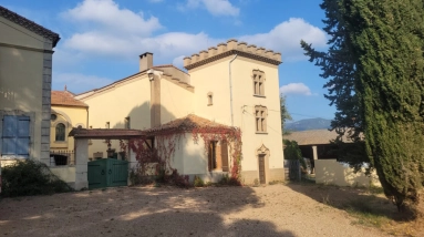 Beautiful Character Property With Tower, Former 13th Century Sheepfold Converted Into A Wine Estate With Two Dwellings And A Working Cellar. for sale for 378,000&euro; in Hérault, Languedoc-Roussillon