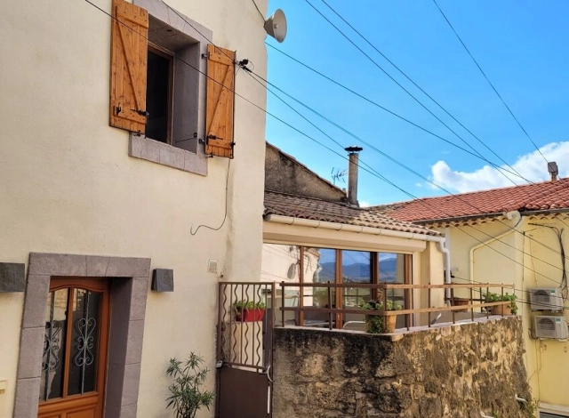 Lovely Village House With 100 M2 Of Living Space, Fully Renovated With Terrace And Lovely Views for sale for 168,900&euro; in Hérault, Languedoc-Roussillon