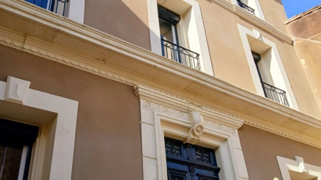 Splendid 18th Century Maison De Maitre With 4 Bedrooms, Vast Garage, Courtyard And Terrace. A Refined Blend Of Modern Comfort And Period Features In The Heart Of A Village for sale for 372,600&euro; in Hérault, Languedoc-Roussillon
