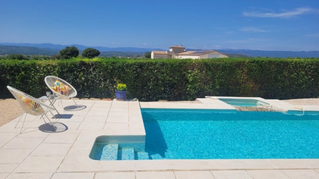 A Beautiful Spacious Villa With 180 M2 Of Living Space, Set On 625 M2 Of Land Featuring A Swimming Pool And Superb Views. for sale for 439,000&euro; in Hérault, Languedoc-Roussillon