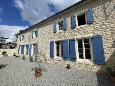 5 Bedroom(s) - 0 m² land for sale in Charente-Maritime, Poitou-Charentes, France - FrenchPropertyPortal.com Maison de Village avec Gîte for sale for 274,000€ in Charente-Maritime, Poitou-Charentes