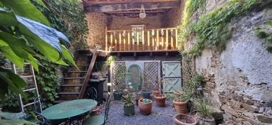 1 Bedroom(s) - 0 m² land for sale in Haute-Vienne, Limousin, France - FrenchPropertyPortal.com For Sale 2 Bed House with Magical Courtyard Bellac 87 for sale for 59,000€ in Haute-Vienne, Limousin