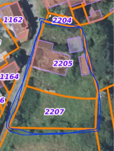 For sale in Creuse: 1,171 m² plot with ruin for sale for 28,500&euro; in Creuse, Limousin