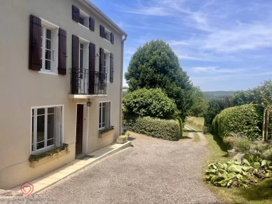 Maison de Maitre pretty garden for sale for 380,000&euro; in Aude, Languedoc-Roussillon