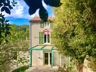 2 Bedroom(s) - 7,758m² land for sale in Aude, Languedoc-Roussillon, France - FrenchPropertyPortal.com Stone house 120 m² living space, 7,700 m² land, direct private access to river, Montagne Noire. for sale for 295,000€ in Aude, Languedoc-Roussillon