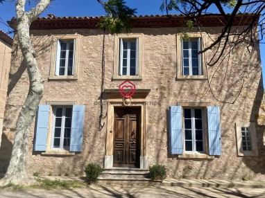 Charming stone village house with independent gîte, garden and swimming pool – Montséret for sale for 350,000&euro; in Aude, Languedoc-Roussillon