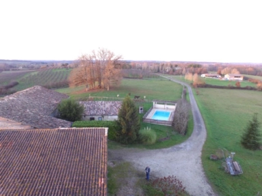 A rare opportunity to acquire a countryside estate with two inground swimming pools, two stone houses and 33 acres of land. for sale for 600,000&euro; in Lot-et-Garonne, Aquitaine