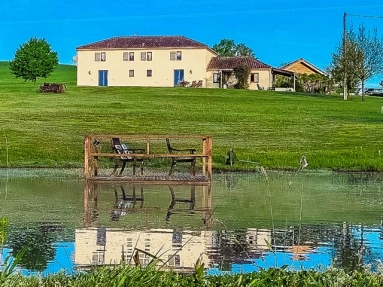 5 Bedroom(s) - 3 Bathroom(s) - 8,574m² land for sale in Lot-et-Garonne, Aquitaine, France - FrenchPropertyPortal.com Own your own piece of paradise with this 3 bedroomed property along with a 2 bedroom gite, swimming pool, a small lake, workshop, summer kitchen, and 2 acres of land! for sale for 399,000€ in Lot-et-Garonne, Aquitaine