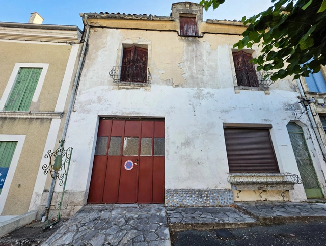4 Bedroom(s) - 1 Bathroom(s) - 0 m² land for sale in Lot-et-Garonne, Aquitaine, France - FrenchPropertyPortal.com Spacious 4-Bed Village House with Garage & Workshop for sale for 60,500€ in Lot-et-Garonne, Aquitaine