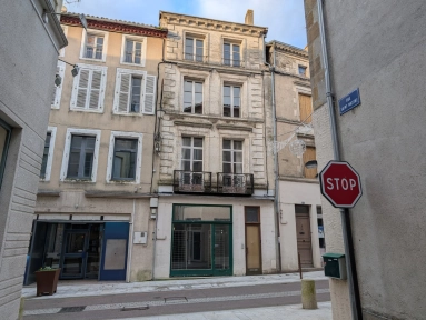 8 Bedroom(s) - 3 Bathroom(s) - 308m² land for sale in Charente, Poitou-Charentes, France - FrenchPropertyPortal.com BUILDINGS SUITABLE FOR INVESTEMENT WITH 2 FLATS for sale for 93,500€ in Charente, Poitou-Charentes