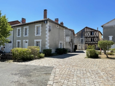 4 Bedroom(s) - 2 Bathroom(s) - 334m² land for sale in Charente, Poitou-Charentes, France - FrenchPropertyPortal.com VILLAGE CENTER, HOUSE WITH GARAGE AND SEPARATE GARDEN for sale for 60,500€ in Charente, Poitou-Charentes