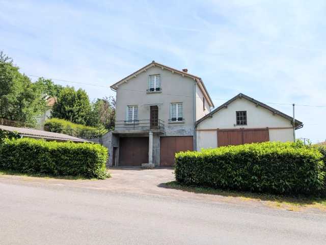 3 Bedroom(s) - 1 Bathroom(s) - 1,386m² land for sale in Charente, Poitou-Charentes, France - FrenchPropertyPortal.com SPACIOUS VILLAGE HOUSE WITH BASEMENT, IN NEED OF RENOVATION, WITH OUTBUILDINGS AND OUTDOOR SPACE, WITH POTENTIAL for sale for 93,500€ in Charente, Poitou-Charentes