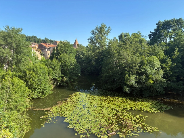 House in the heart of casseneuil - exceptional view of the lède. for sale for 139,900&euro; in Lot-et-Garonne, Aquitaine