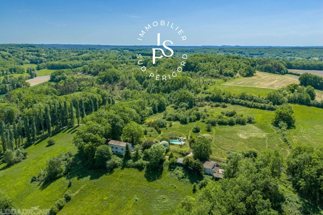 0 m² land for sale in Lot-et-Garonne, Aquitaine, France - FrenchPropertyPortal.com Stone house with gîte on 6 hectares, villeréal for sale for 569,000€ in Lot-et-Garonne, Aquitaine