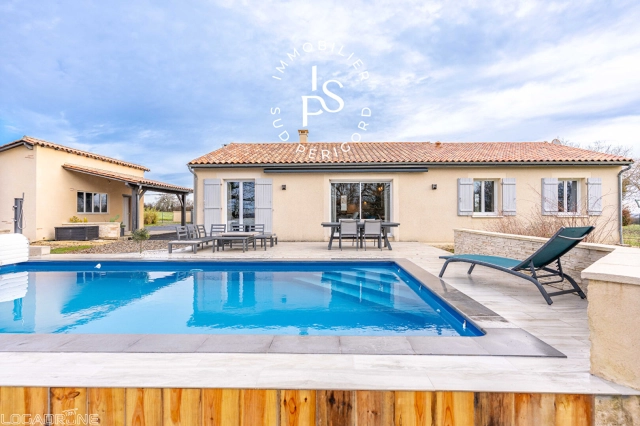 0 m² land for sale in Lot-et-Garonne, Aquitaine, France - FrenchPropertyPortal.com Single-storey house with heated swimming pool, castillonnès area. for sale for 300,000€ in Lot-et-Garonne, Aquitaine