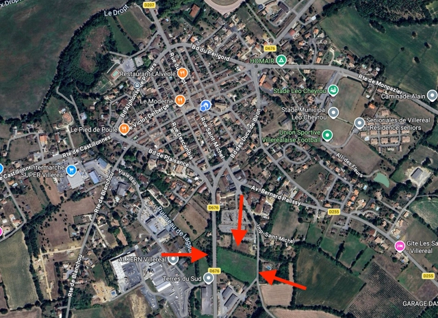Villeréal - building plot of approximately 12,592 sqm - ideal for a real estate for sale for 130,500&euro; in Lot-et-Garonne, Aquitaine