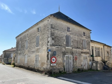 1 Bathroom(s) - 1,553m² land for sale in Charente, Poitou-Charentes, France - FrenchPropertyPortal.com Two Old Buildings to Renovate (Old Post Office and Old Village Hall) - Village Centre for sale for 49,950€ in Charente, Poitou-Charentes
