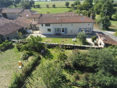 4 Bedroom(s) - 1 Bathroom(s) - 1,433m² land for sale in Charente, Poitou-Charentes, France - FrenchPropertyPortal.com Charming 4-Bedroom Stone Home with Walled Garden in the Heart of the Charente Countryside for sale for 234,000€ in Charente, Poitou-Charentes