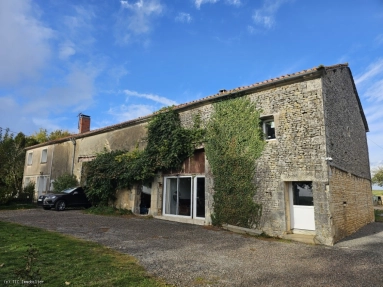 Attractive Property Comprising Two Houses on 1.5 Hectares for sale for 265,950&euro; in Charente, Poitou-Charentes