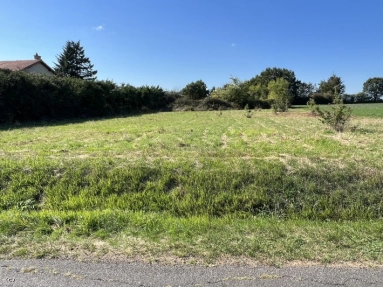 Level Building Plot On 1700m² In a Village With Mains Drainage Available for sale for 14,000&euro; in Vienne, Poitou-Charentes