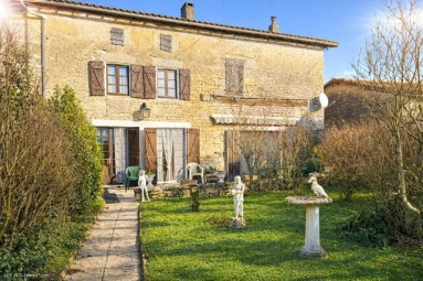 Charming Stone Property Near Ruffec For Sale for sale for 148,750&euro; in Charente, Poitou-Charentes