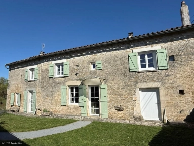 Charming House In A Quiet Hamlet With Land Near Villefagnan for sale for 186,170&euro; in Charente, Poitou-Charentes