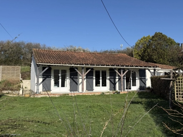 2 Bedroom(s) - 1 Bathroom(s) - 1,622m² land for sale in Vienne, Poitou-Charentes, France - FrenchPropertyPortal.com Peaceful Village Living Renovated 2-Bed Bungalow with Garden and Terrace for sale for 129,000€ in Vienne, Poitou-Charentes